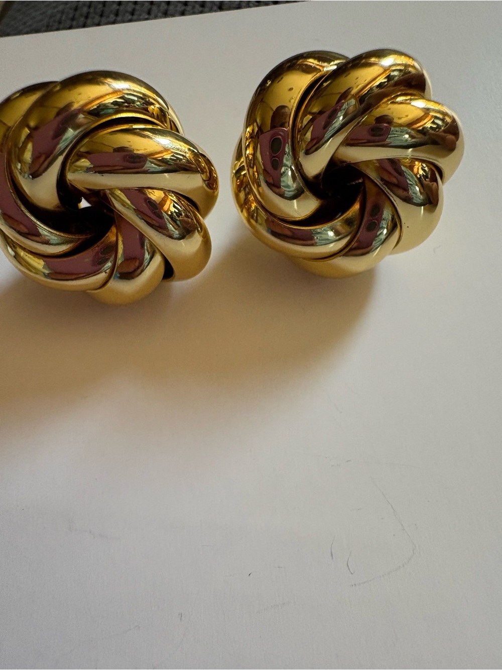 Vintage Rope Knot Earrings